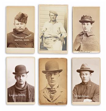 (CRIME & PUNISHMENT) A collection of more than 250 crime images, including mugshots, crime scenes, and early portraits of officers.